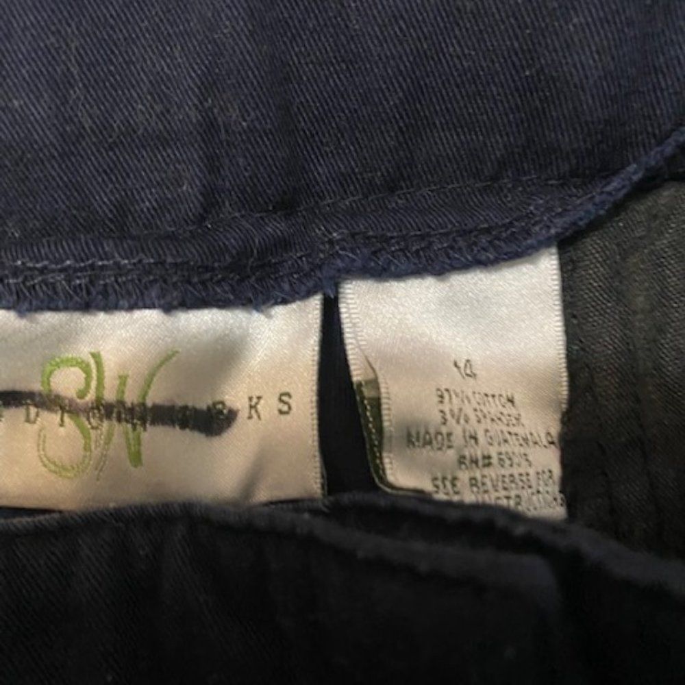 Studio Works Navy Blue pants, size 14 - Picture 3 of 3